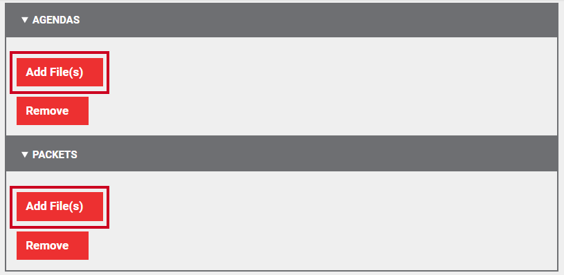 The box labeled Add File(s).